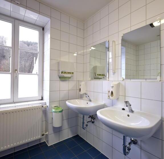اتاق استاندارد با سرویس بهداشتی مشترک, Youth Hostel Larochette