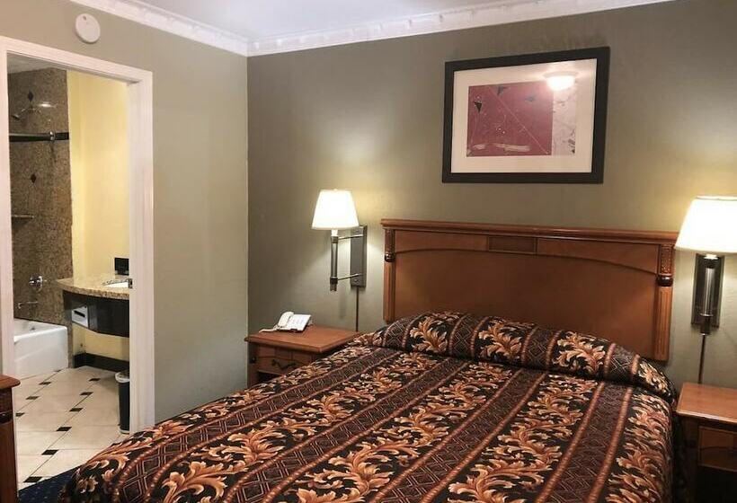 스탠다드 룸 더블 침대 2개, Western Village Inn Newly Renovated