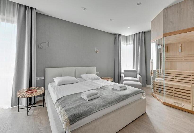 آپارتمان 1 خوابه با بالکن, Grano Hotel Solmarina