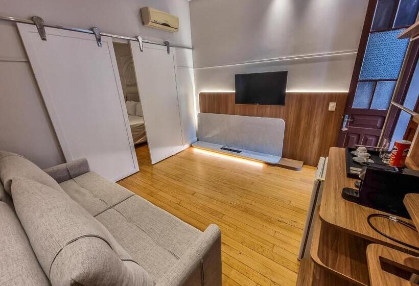 스위트 킹사이즈 침대, Mosteiro Hotel De Charme Próximo Ao Vale Dos Vinhedos