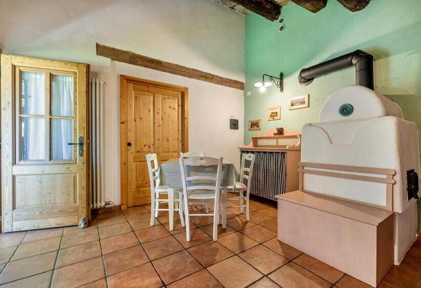 침실 1개 수피리어 아파트, Agriturismo Malga Riondera