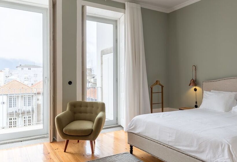 اتاق لوکس با بالکن, Oporto City Flats   Casa Da Picaria