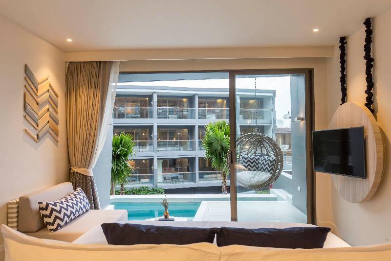 اتاق استاندارد با وان آب گرم, The Sis Kata Resort   Adult Only