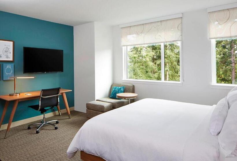 스탠다드 룸 킹사이즈 침대, Element Seattle Redmond