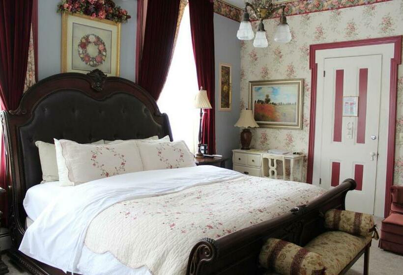 キングサイズベッドのスタンダードルーム, The Gridley Inn B&b