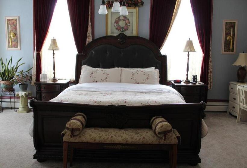 キングサイズベッドのスタンダードルーム, The Gridley Inn B&b