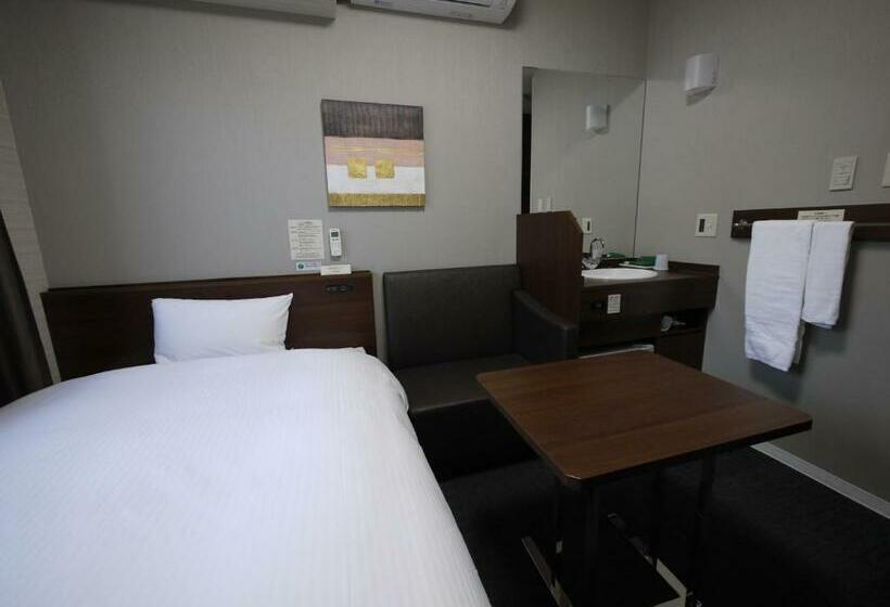 스탠다드 싱글 룸 공동욕실, Route Inn Miyako