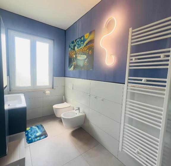 اتاق استاندارد سه تخته با چشم‌انداز باغ, B&b Rifugio Degli Artisti   Themed Rooms