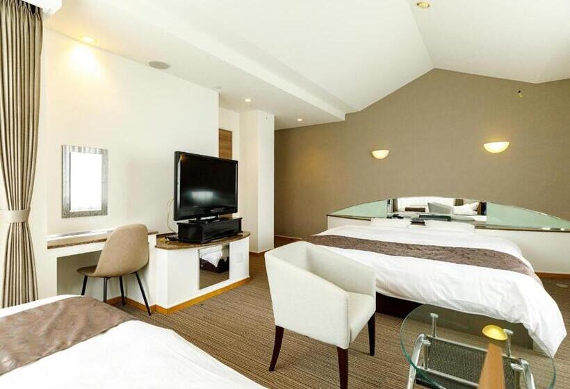 Quarto Deluxe Vista Mar, 別府観光ホテルエース
