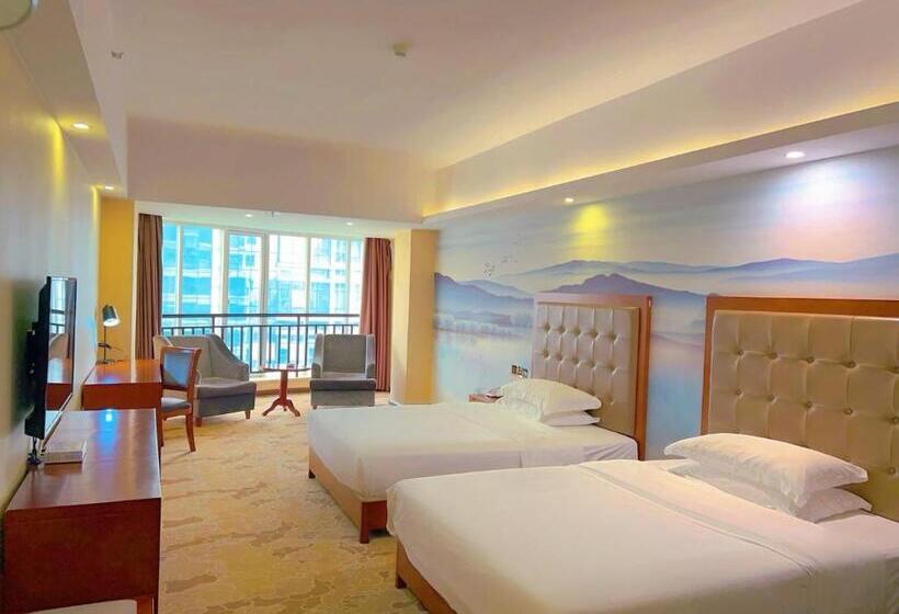 Номер Deluxe, Poltton International Apartment City Center Wanda Plaza Branch