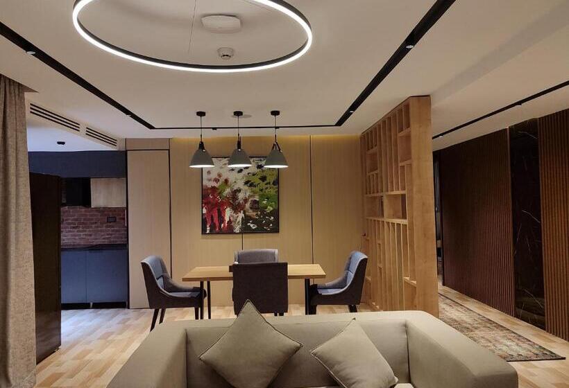 آپارتمان 1 خوابه با چشم‌انداز, Brickspoint Boutique Apart