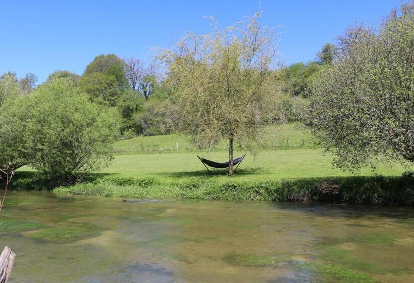 Дом 1 Спальня, La Cabane Du Pont De L Ignon Spa Hébergement Atypique Tout Confort En Bourgogne