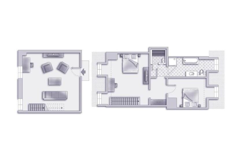 Suite mit Hydromassage, Sonnenresort Ettershaus