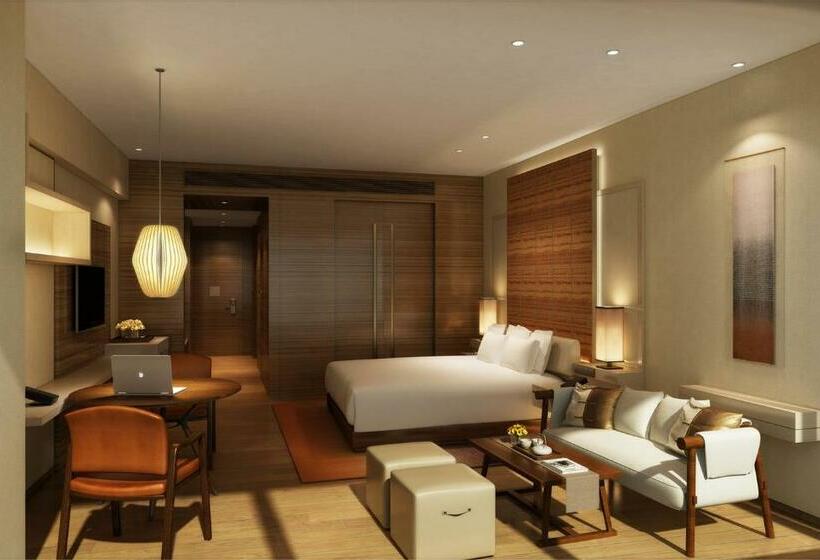 Büyük Çift Kişilik Yataklı Standart Oda, Hyatt Regency Xiamen Wuyuanwan