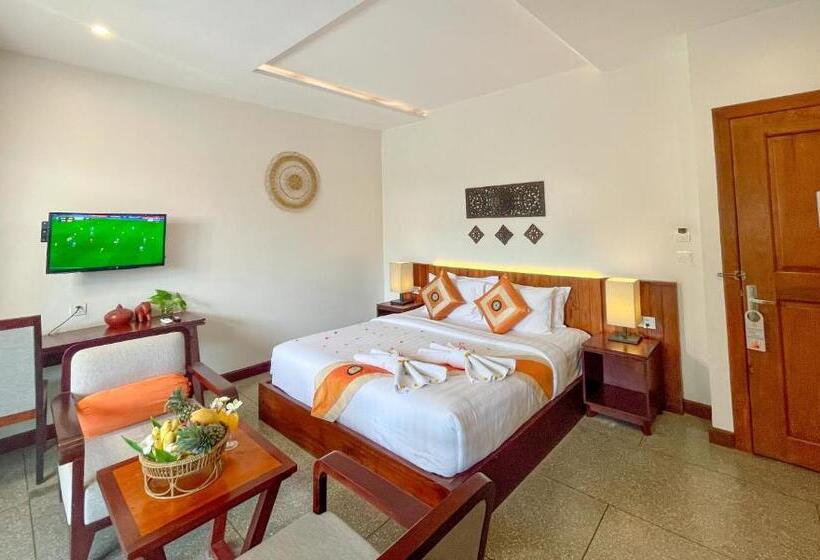 带大床的套房, Indra Angkor Residence
