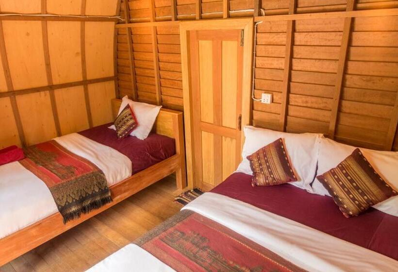 غرفة قياسية مطلّة علي الحديقة, Bamboo Bungalow