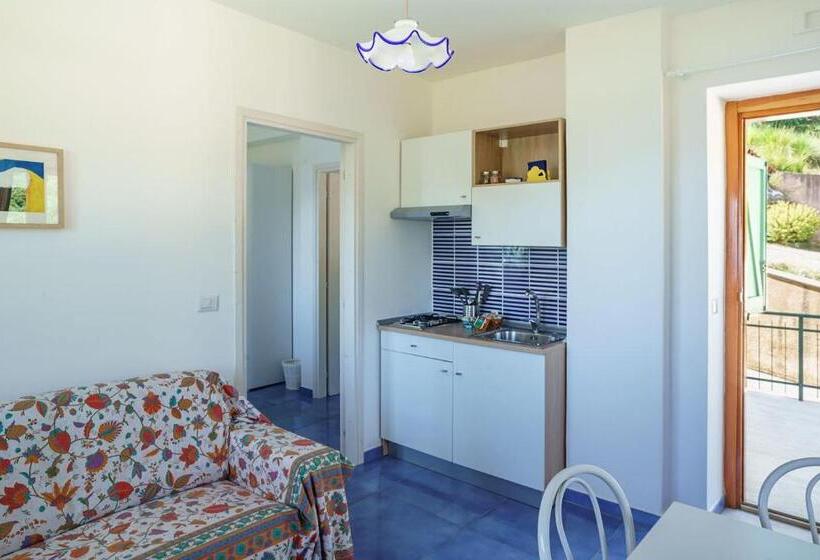 Апартаменты 1 Спальня Вид на Море, Driùs Edodè   B&b Affittacamere