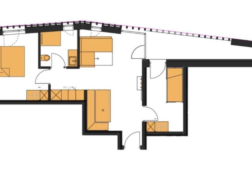 Апартаменты 2 Спальни, Pension & Residence Astoria