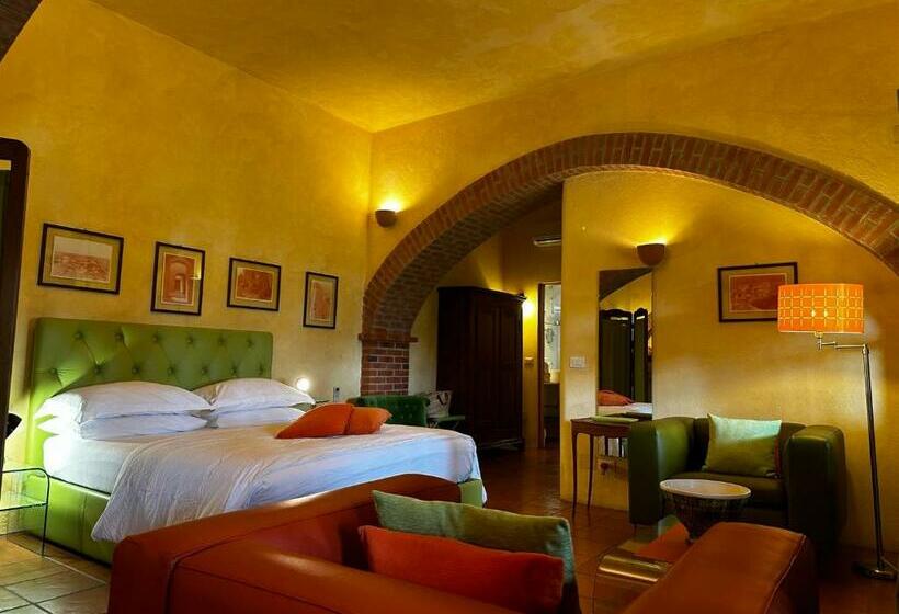 带园景的小型套房, Relais San Damian