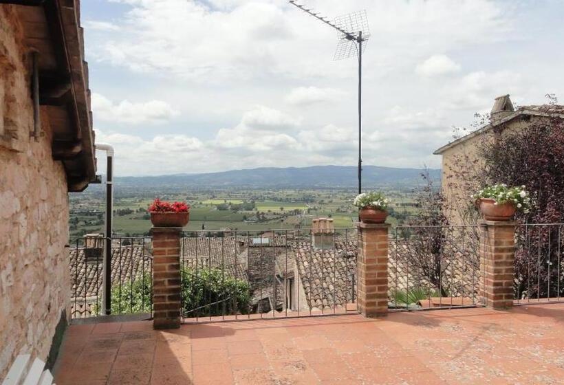 آپارتمان 1 خوابه با تراس, La Terrazza Di Spello
