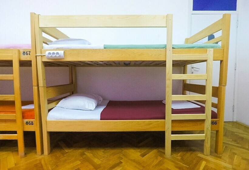 共用房间的床, Whole Wide World Hostel