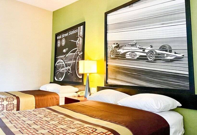 Номер Стандарт 2 Двуспальные Кровати, Super 8 By Wyndham Rocky Mount I 95 Exit 145