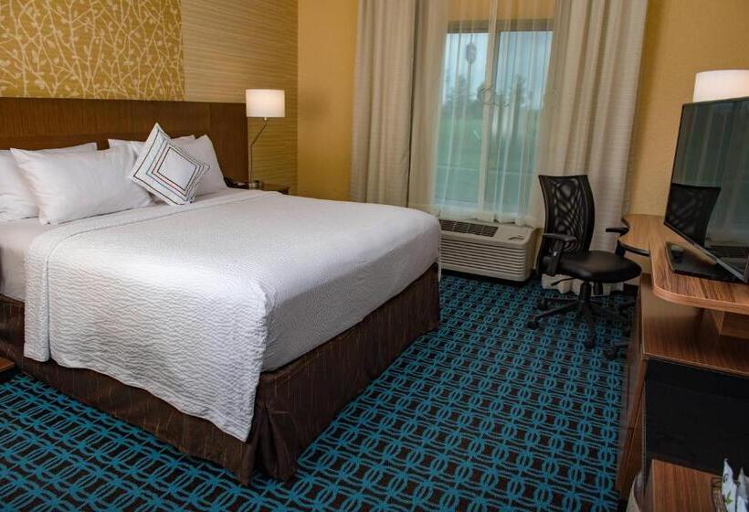 带大床的标准间, Fairfield Inn & Suites By Marriott Anderson