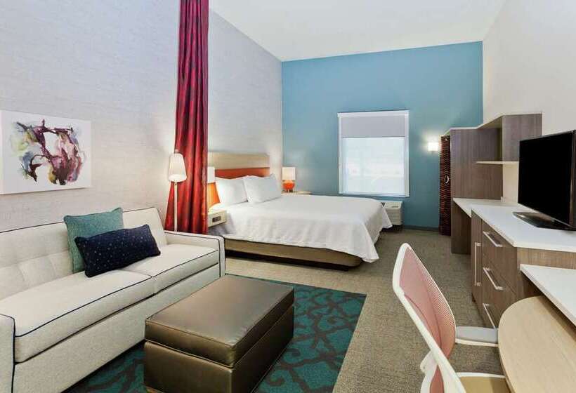 带大床的标准工作室, Home2 Suites Mt. Juliet, Tn