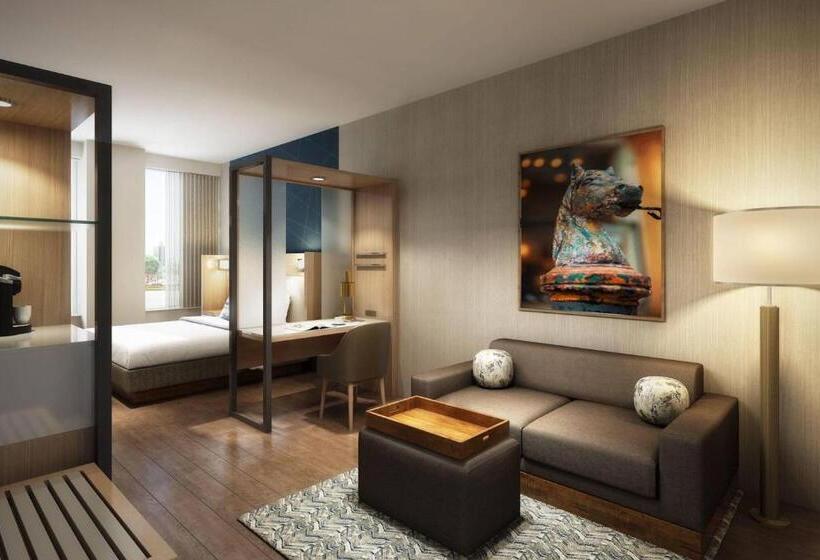 Estúdio standard Cama King, TownePlace Suites by Marriott New Orleans Downtown/Canal Street