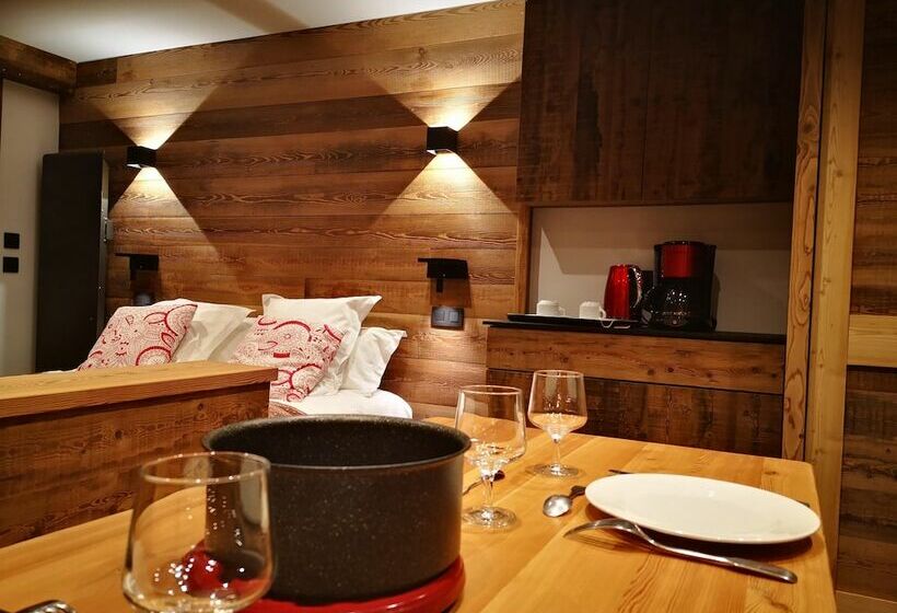 Номер Стандарт, Alliey & Spa Piscine Appart Hôtel Serre Chevalier