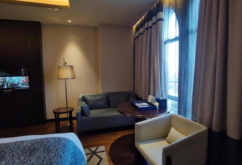 キングサイズベッドのエクゼクティブルーム, Primus Hotel Wuhan Hannan