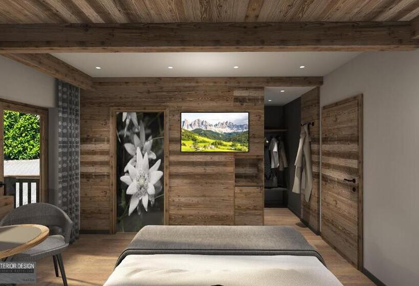 Номер Deluxe Вид на Горы, B&b Cèsa Planber Mountain View Ski In Ski Out