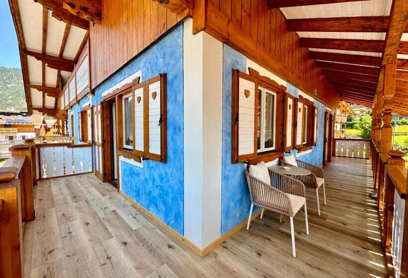 Четырехместный Номер Стандарт, B&b Cèsa Planber Mountain View Ski In Ski Out