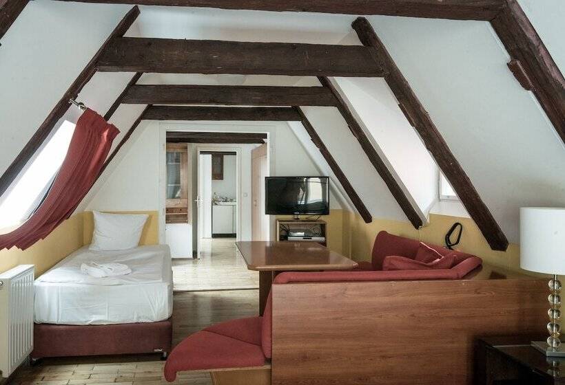 اتاق ساده سه‌ نفره, Charles Bridge Hostel & Apartments