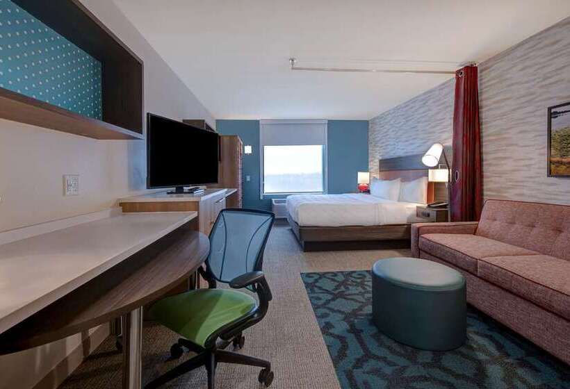 스탠다드 스튜디오 킹침대, Home2 Suites By Hilton Savannah Airport