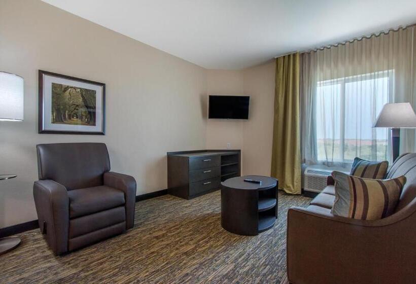 适合残疾人士使用的带超级大床的标准间, Candlewood Suites   San Antonio Lackland Afb Area, An Ihg