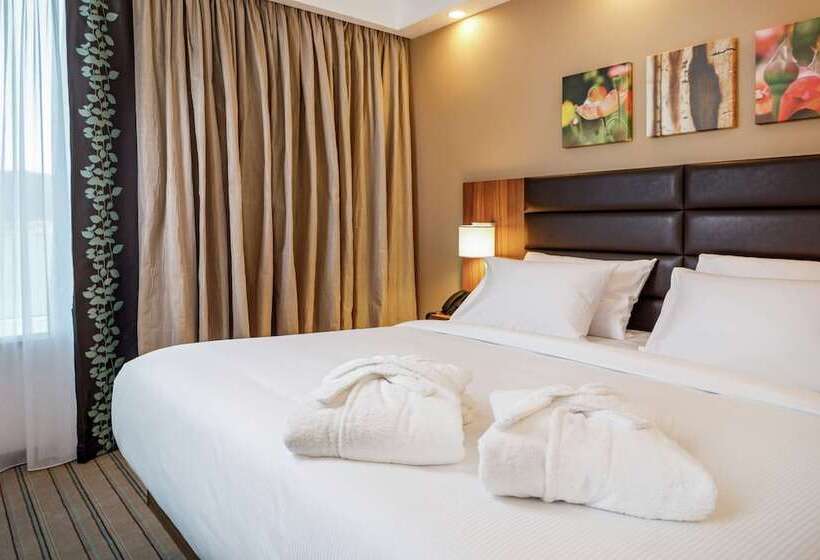 اتاق لوکس با چشم‌انداز دریا, Hilton Garden Inn Novorossiysk