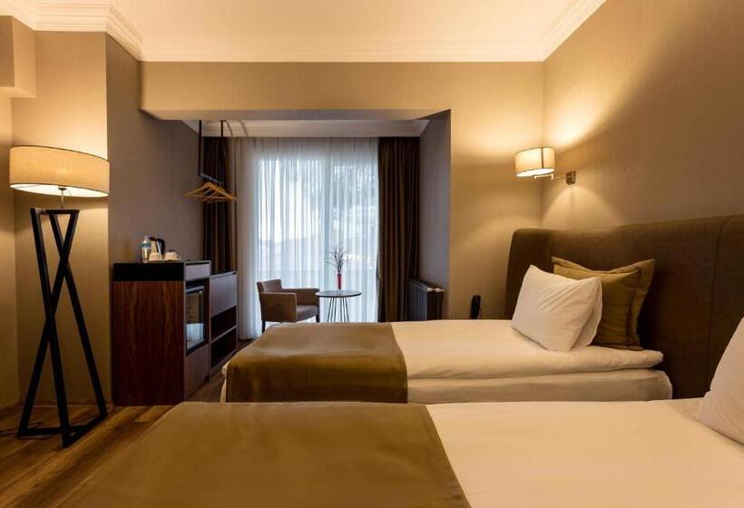 اتاق استاندارد با چشم‌انداز دریا, Marin Otel & Restaurant