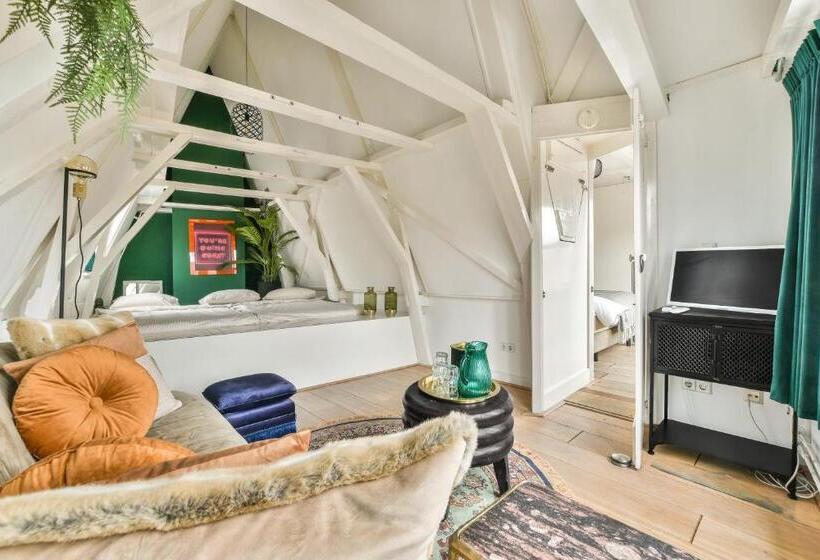 Семейный Номер, Spiegelgracht Apartments With Canal View