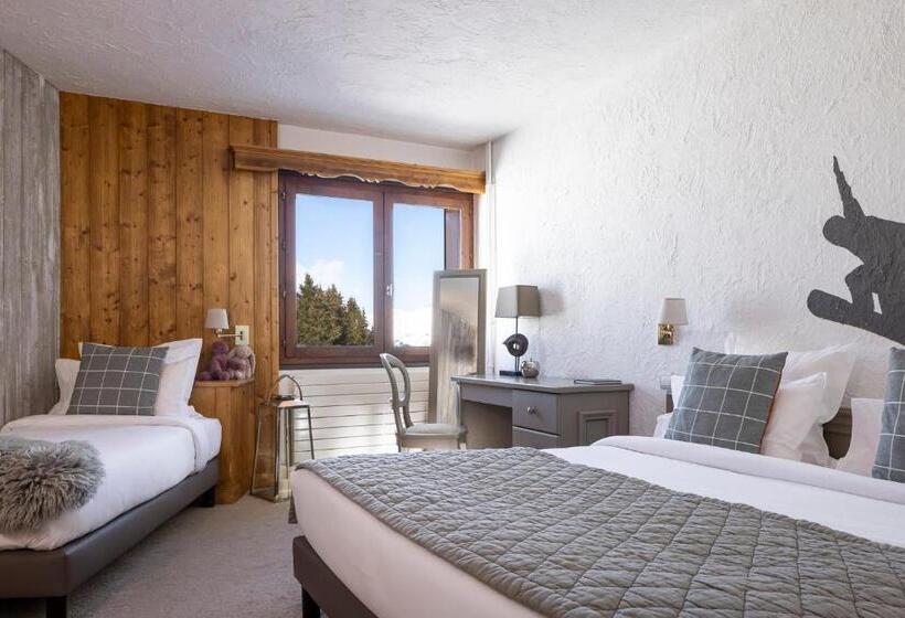 Номер Стандарт Трехместный, Hôtel Courcheneige