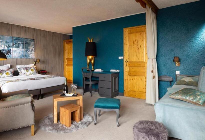 سوییت جونیور با بالکن, Hôtel Courcheneige