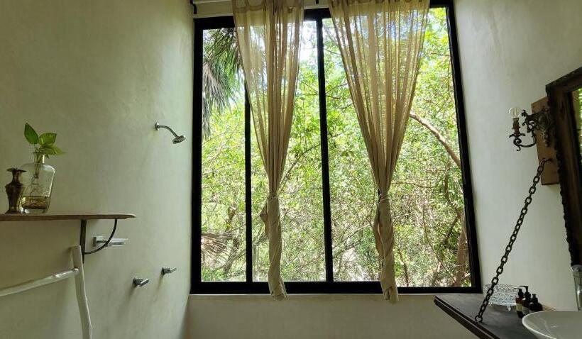 キングサイズベッド、ビュー付きデラックスルーム, Casa Ambar Hotel & Boutique   Located In The Heart Of Tulum Hotel Zone