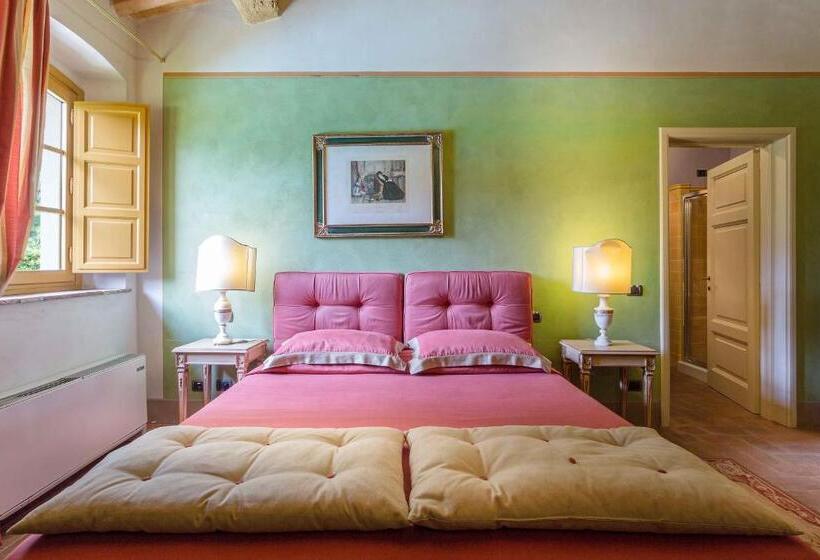 プールの見えるデラックスルーム, La Dimora Dell Inventore Luxury B&b
