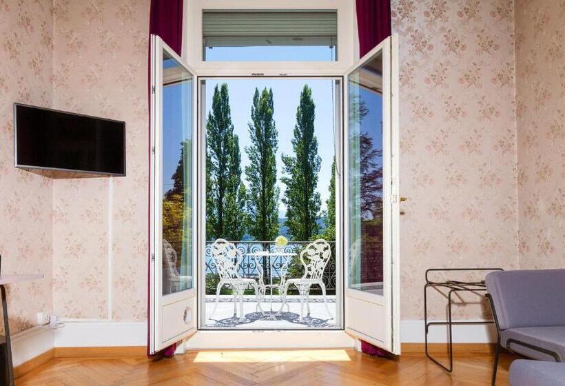 חדר דלוקס עם מרפסת, Beau Séjour Lucerne