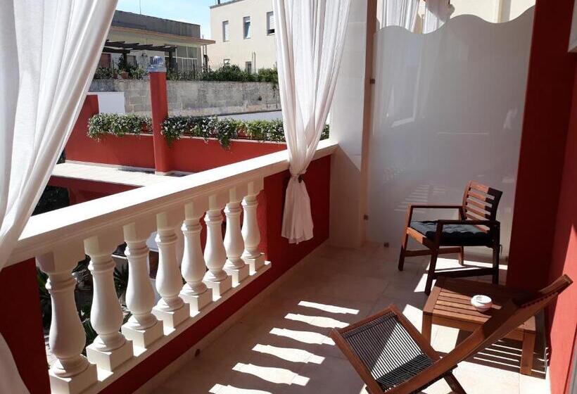 バルコニー付きデラックスルーム, Mediterraneo B&b