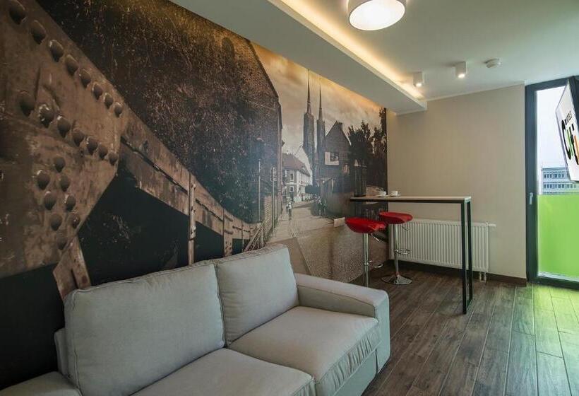 Апартаменты 1 Спальня, Citi Hotel S Wrocław