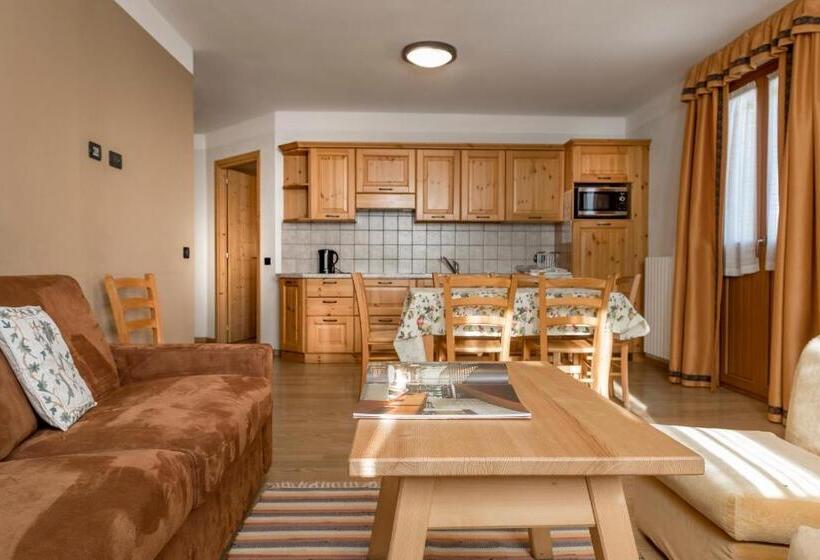 Апартаменты 2 Спальни, Chalet Stelle Di Neve