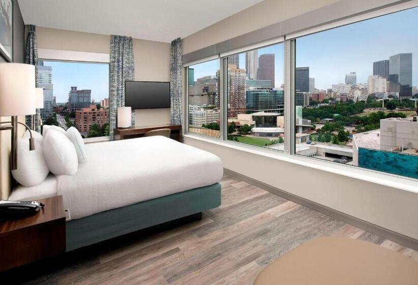 סוויטה עם נוף לעיר, Springhill Suites By Marriott Atlanta Downtown