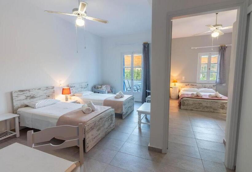 Апартаменты 1 Спальня с Балконом, Meltemi Hotel Kythnos