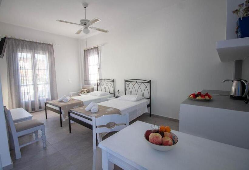Апартаменты 1 Спальня с Балконом, Meltemi Hotel Kythnos